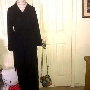 Jones New York high low maxi dress black xl